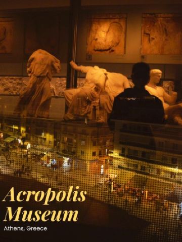 夜幕下的雅典衛城博物館🇬🇷