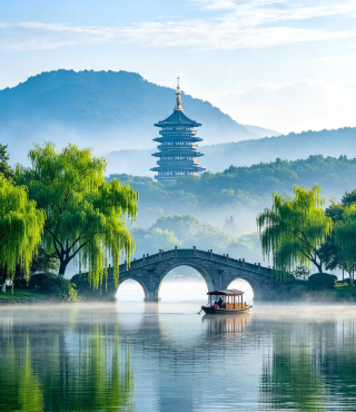 🍃🏯 Jelajahi Hangzhou: Pemandangan Menakjubkan, Objek Wisata Wajib Dikunjungi & Tips Perjalanan! | Tautan di Bawah 👇