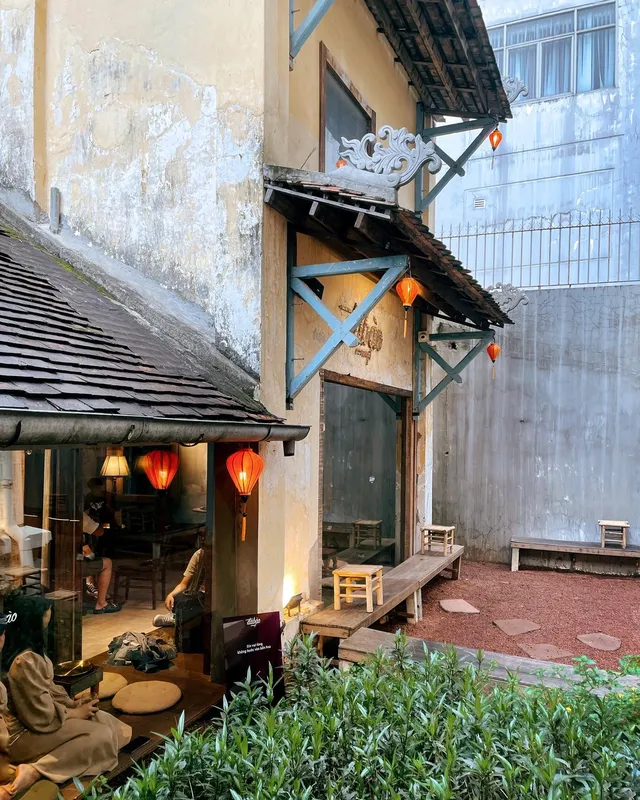 Vietnamese old house cafe in Ho Chi Minh City