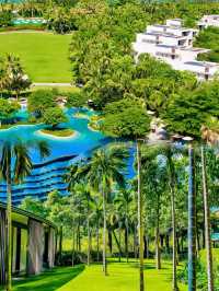 在三亞，推薦美景最好的海景酒店 ——藍灣綠城威斯汀度假酒店！！