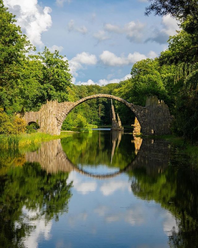 🌉😍 The most beautiful bridge in Germany is waiting to be discovered! 🇩🇪✨