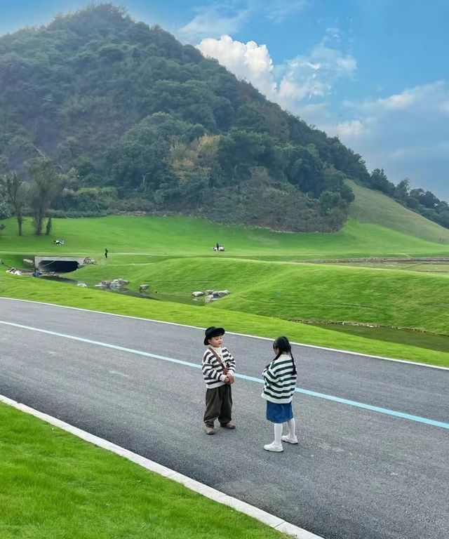 溫州親子遊|這片滿山坡的草地太寶藏了
