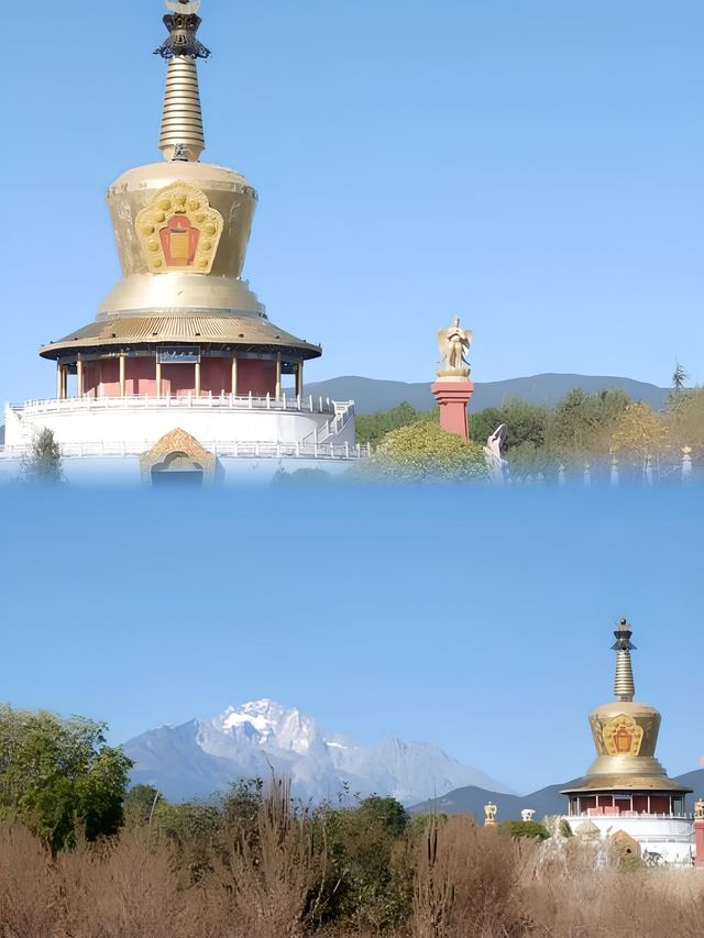 麗江夏季避暑，雪山、草原