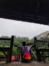 日照九仙山 留仙榻與抱犢峰