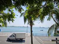 珠海桂山島，碧海藍天，風光旖旎