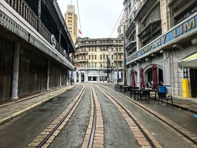 白相上海灘|上海車墩影視樂園。