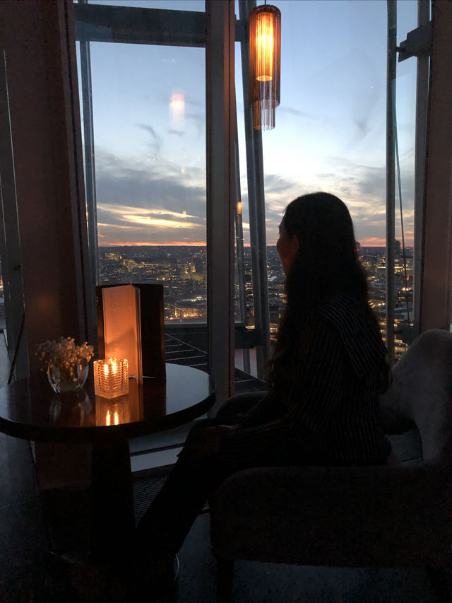 去 Aqua Shard，欣賞倫敦夜景