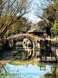 穿著古風旅行 梅花洲景區