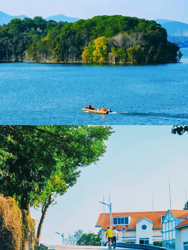 A newly opened reservoir park in Shenzhen. Can you believe this is Shenzhen?