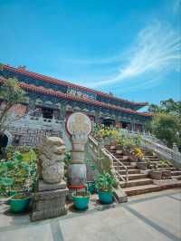 Feel the calmness of PO LIN MONASTERY... 