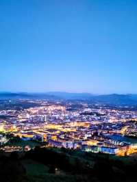 Magical Sunset from Monte Naranco: A Breathtaking View of Oviedo 🌅🏞️