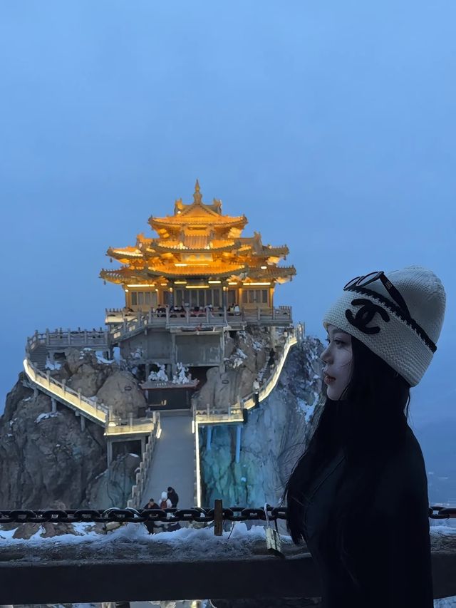 在老君山找到了現實版《千里江山圖》