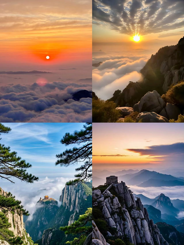 在泰山之巔，與雲海、石刻和日出相遇