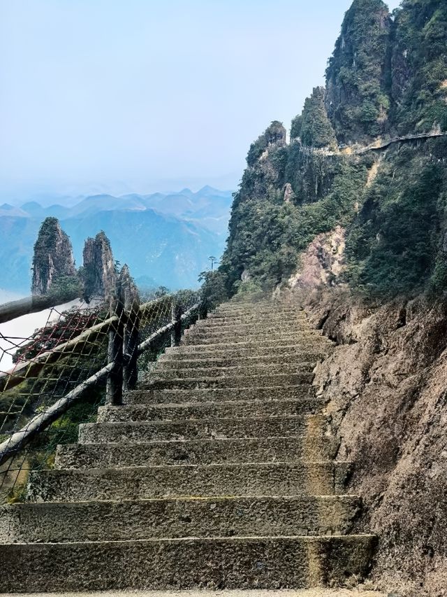 莽山五指峰：誰在雲端雕刻了巨型手掌？