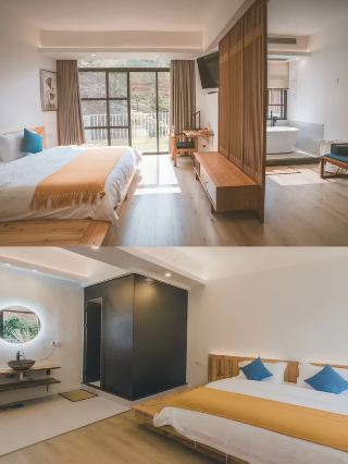 Mountain view homestay! Danxia Mountain, take a deep breath of fresh air, highly recommended!