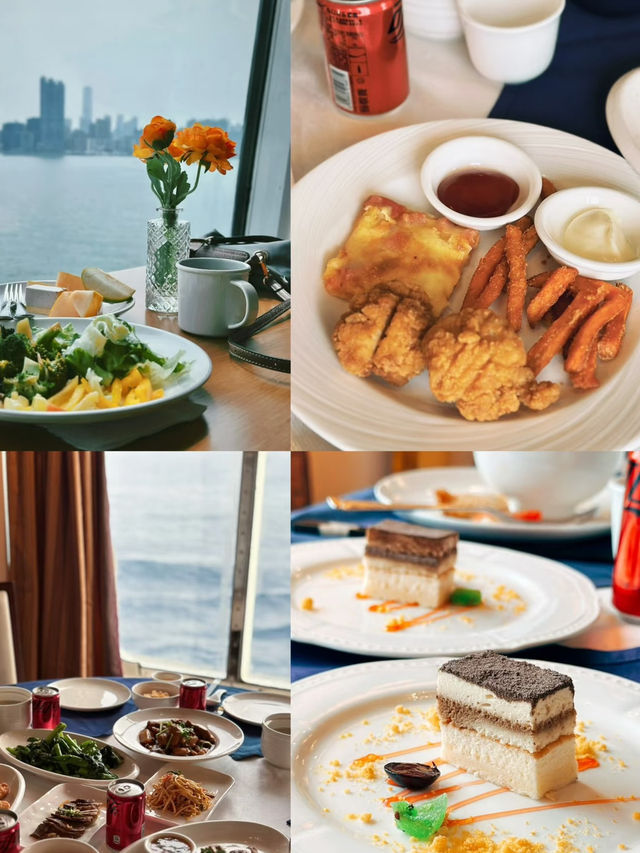海上養豬場🐷 鼓浪嶼號免費飲食全紀錄🛳️🍴