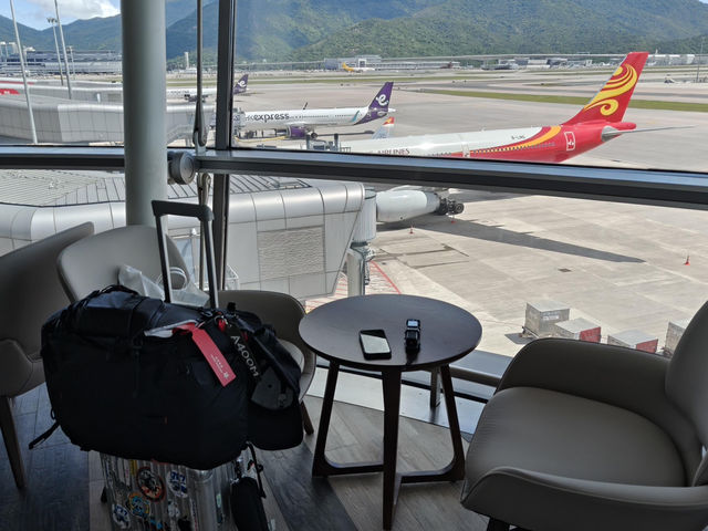 香港航空遨堂休息室✨ 煥新體驗
