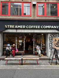 ✨大阪心齋橋「Streamer Coffee」｜排隊也要喝的拉花藝術聖地☕️