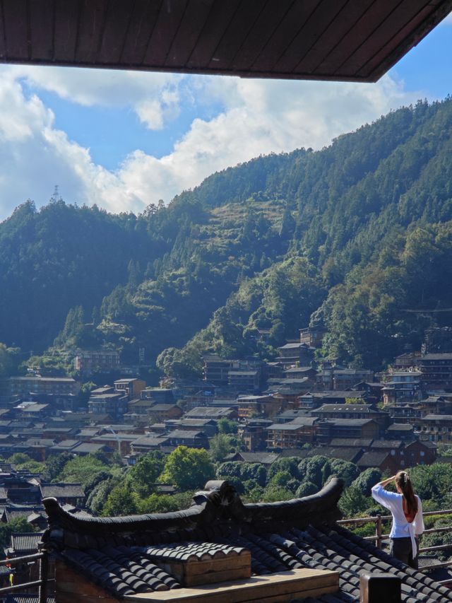 貴州！千戶苗寨住進風景裡的民宿是什麼體驗(無濾鏡版)