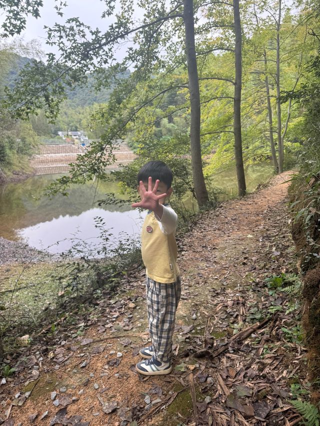 野放的一家|青山村徒步