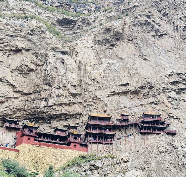 山西大同懸空寺探秘攻略千年等一回，武俠小說場景驚鴻一瞥