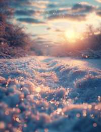 【雪域仙境】潔白積雪的溫柔觸感