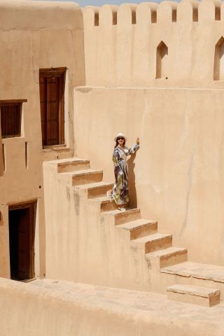 오만의 고성 탐험, 니즈와 성은 정말 행운의 만남입니다