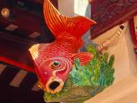 古建屋頂七彩雕