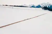 新疆伊犁的冬天,從瓊庫什台到庫爾德寧