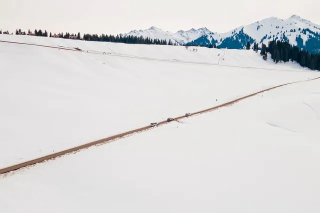 新疆伊犁的冬天,從瓊庫什台到庫爾德寧 新疆伊犁的冬天,從瓊庫什台到庫爾德寧