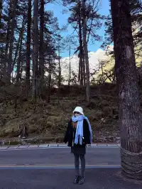 11月底，週末去海螺溝泡個溫泉