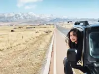 藍色跟青海湖更配!