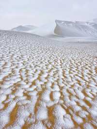 冬天的河西走廊是一場寂靜而盛大的浪漫