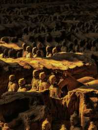 冬天一大早來西安,會看見復活的兵馬俑