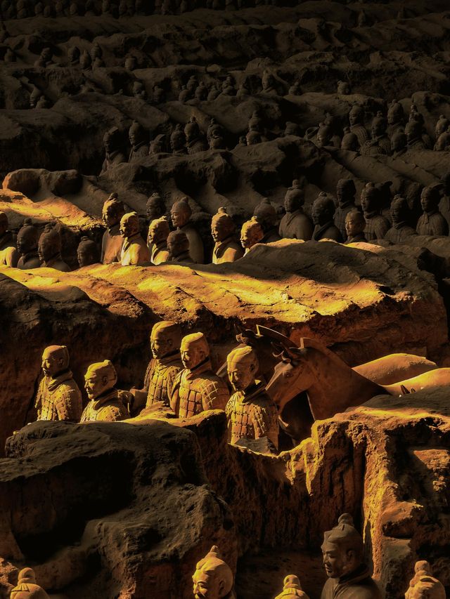 冬天一大早來西安,會看見復活的兵馬俑 冬天一大早來西安,會看見復活的兵馬俑