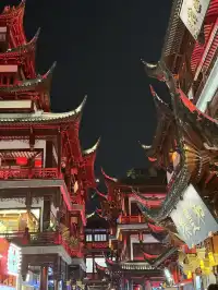 live直出豫園冬日泛光秀中式光影美到窒息