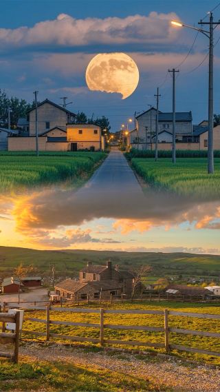 青い瓦と白い壁の中で過ごすゆったりとした時間