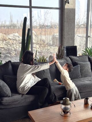 Staying here in Yinchuan is all you need! Desert oasis + Helan Mountain view!