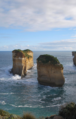 Australia Melbourne Great Ocean Road The Twelve Apostles on the Sea Pristine Meadows Helicopter