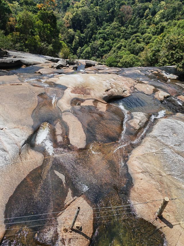 Langkawi Seven Wells Waterfall, a natural spring water park with ...