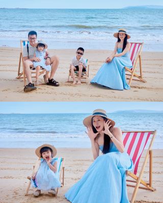 Following the trend to Lingshui for a family outing|It turns out I was the one who got healed