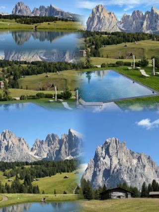I thought Switzerland was amazing until I stepped into the Dolomites valley