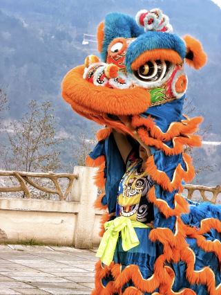 石柱的刨豬湯還是太權威了 石柱縣橋頭鎮 年味太濃了 必衝山野年味創造營 山與湖千人刨豬湯