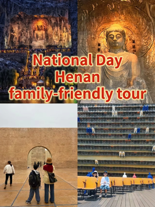 National Day Henan family trip: An immersive way to understand Central Plains history, stress-free for moms!