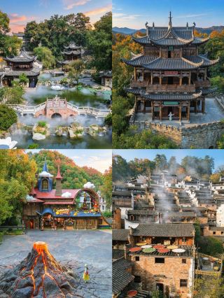 Jiangxi hides an ancient village hanging on a cliff, beautiful as an oil painting