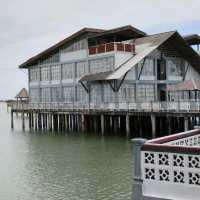 fishing resort at tanjung piai. 