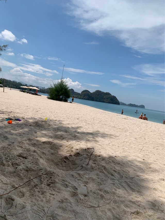 Relaxing Beach at Tanjung Rhu Langkawi