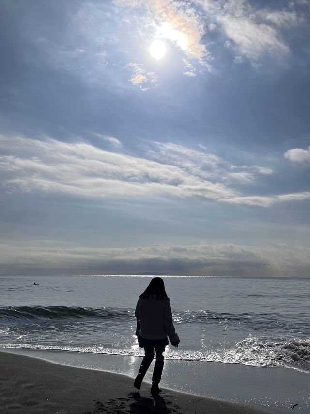 영화 속 한 장면 같던 가마쿠라 바다🌊
