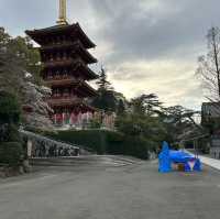 高幡不動尊の境内で美味しいお土産