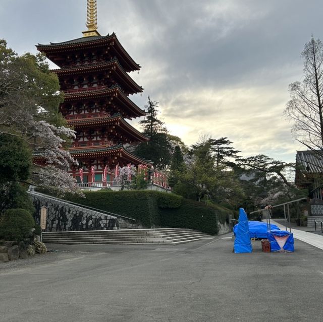 高幡不動尊の境内で美味しいお土産